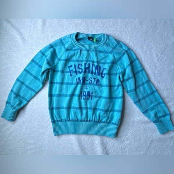 sela Other - Kids Blue Striped Sweater